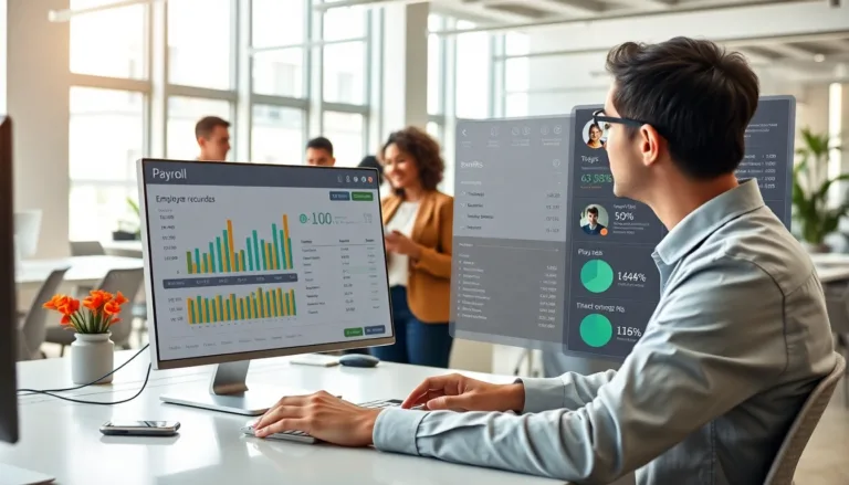 HR software with payroll integration-title