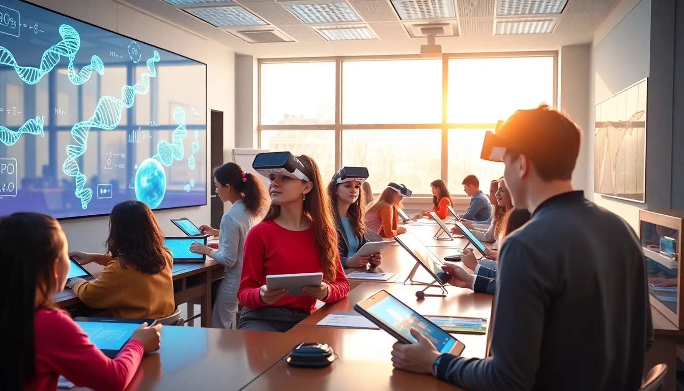 digital classroom technology in education-title